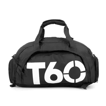 T60 Waterproof Gym Sports Bags Men Women Molle Fitness Training Backpacks Multifunctional Travel/Luggage Bolsa Shoulder Handbags